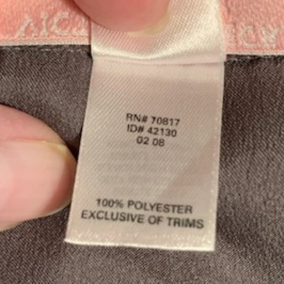 *HP* Victoria's Secret Angels mauve slip tank top - Picture 7 of 8